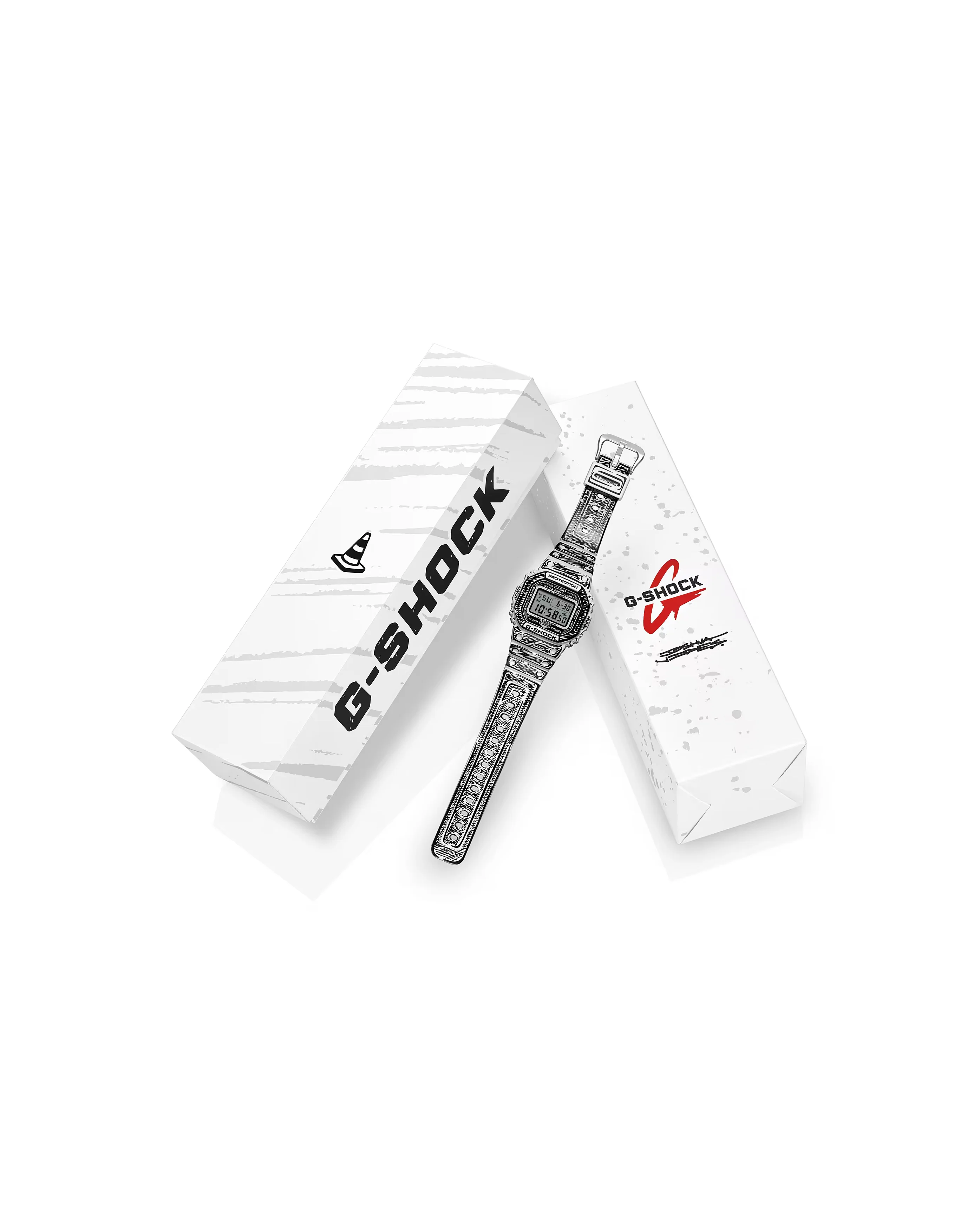 G-Shock x Joshua Vides DW-5600 White - Image 9