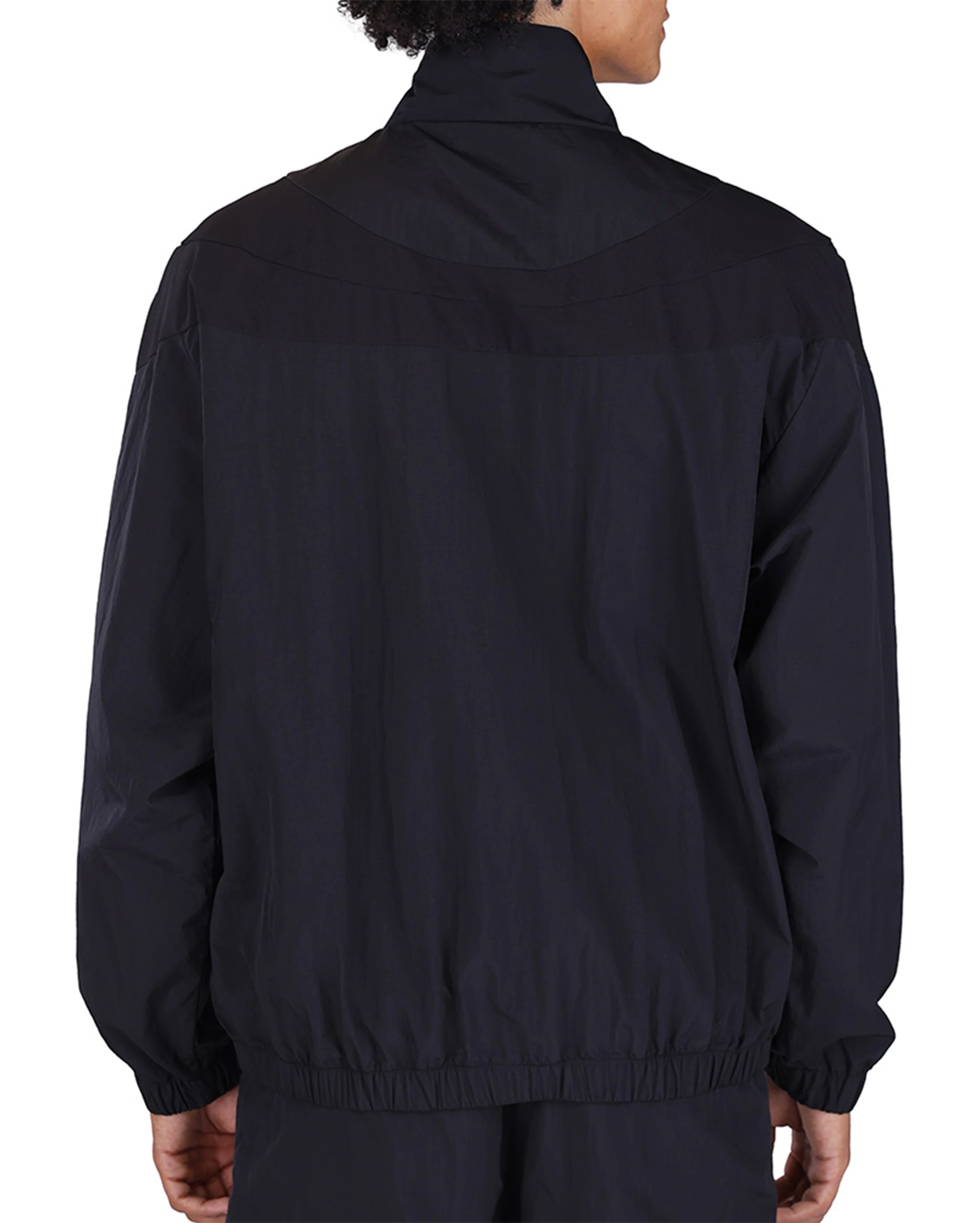 Fohn Wrinkled Track Jacket Black - Image 4