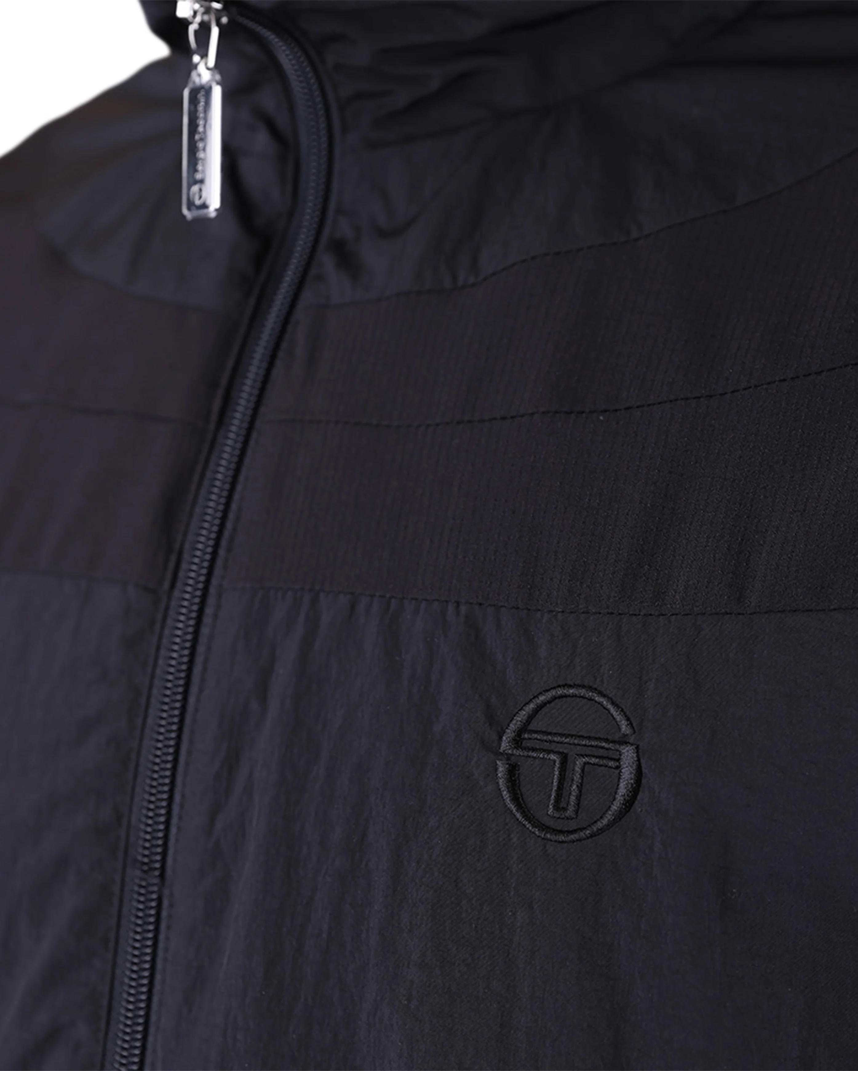 Fohn Wrinkled Track Jacket Black - Image 5
