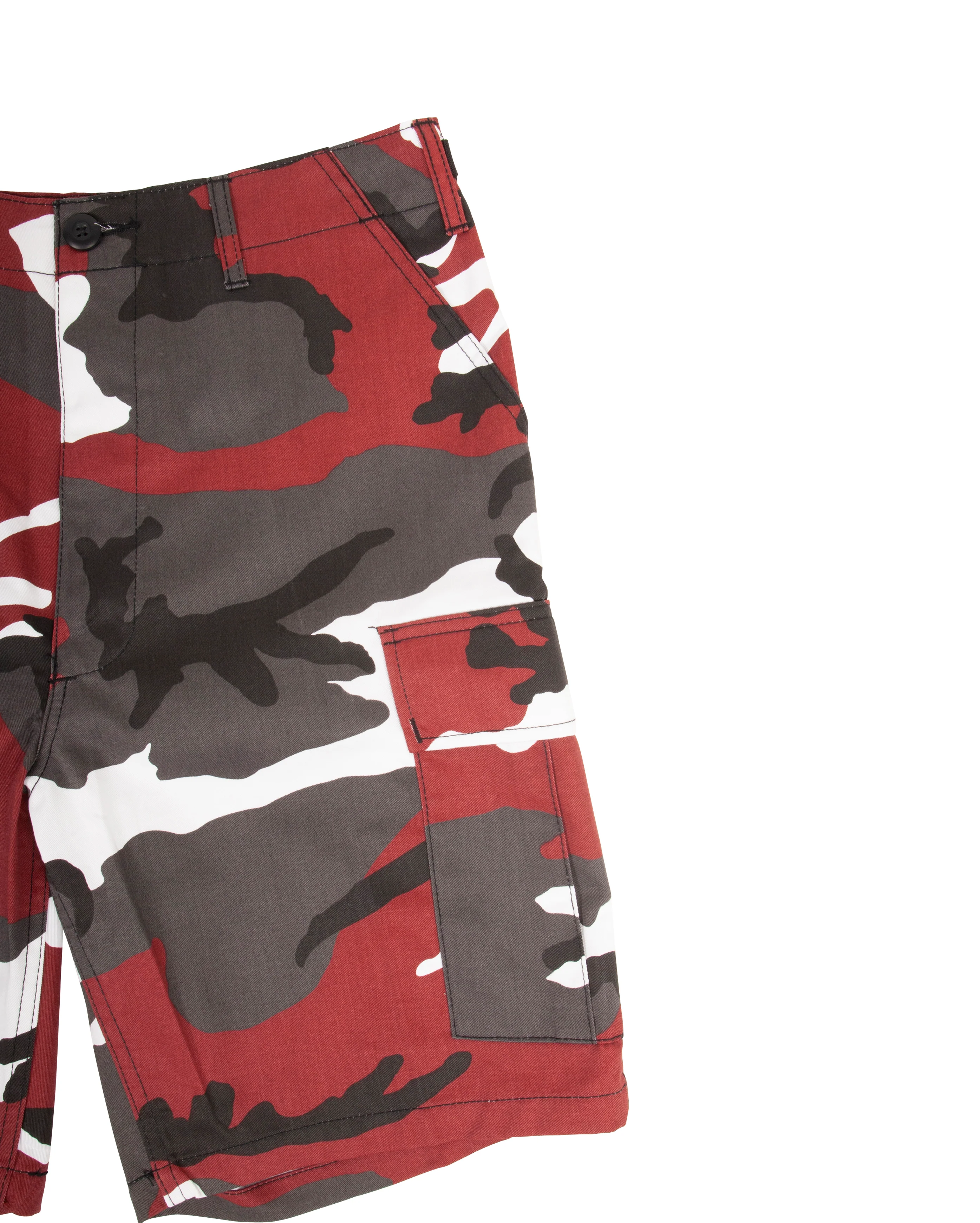 BDU Shorts Red Camo - Image 3